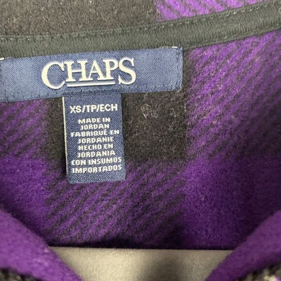 CHAPS Plaid Sweater - Picture 4 of 7